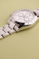 2006 Rolex 116520 White Dial Daytona - Box and Papers & Unpolished