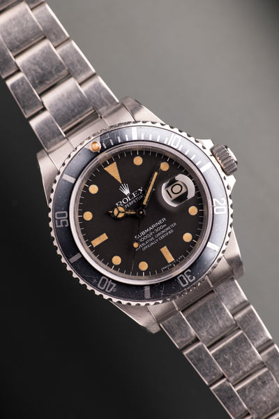 1980 Rolex 16800 Matte Dial Submariner