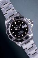 1985 Rolex 16800 Spider Dial Submariner - Unpolished