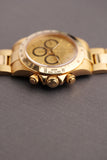 1987 Rolex 16528 Zenith Gold Daytona w/ Champagne Floating “Cosmograph” Dial - Unpolished