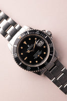 1988 Rolex 16800 Deep Yelllow Lume Submariner