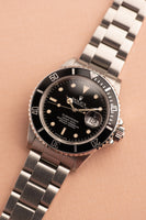 1985 Rolex 16800 Gloss Dial Submariner - Box and Papers