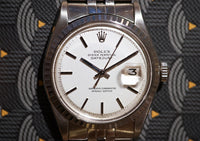 1970 Rolex Datejust 1603 W Jubilee Band and Croc Strap