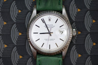 1970 Rolex Datejust 1603 W Jubilee Band and Croc Strap