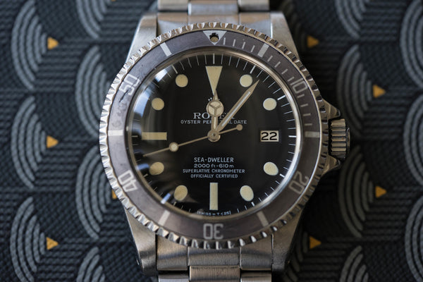 1978 Rolex Ghost 1665 Sea-Dweller Mk1 dial