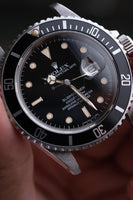 1985 Rolex 16800 Spider Dial Submariner - Unpolished