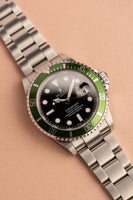 2003 16610LV Kermit “Flat-Four” Submariner - Box and Papers + Accessories