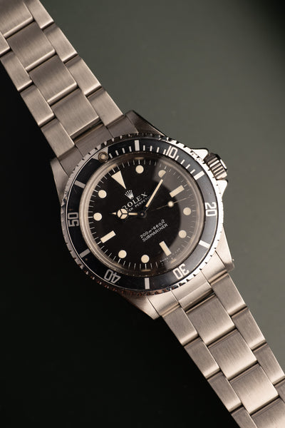 1969 Rolex 5513 Meter’s First Submariner