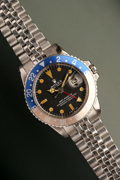 1971 Rolex MK2 Pumpkin Dial 1675 GMT