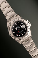 2000 Rolex 16570 Black Dial Explorer II - Unpolished w/ Japanese Papers