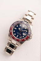 2019 Rolex 126719BLRO (126719) White Gold GMT w/ Blue Dial : Full Set