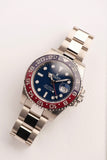 2019 Rolex 126719BLRO (126719) White Gold GMT w/ Blue Dial : Full Set