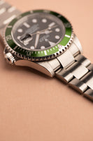 2003 16610LV Kermit “Flat-Four” Submariner - Box and Papers + Accessories