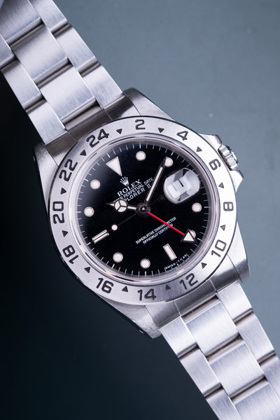 1991 Rolex 16570 Explorer II black dial - Unpolished