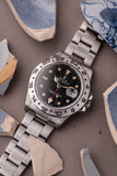 1986 Rolex 16550 Explorer II Black Pumpkin Kintsugi dial