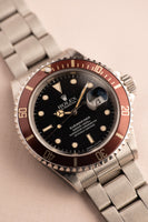 1986 Rolex 16800 Submariner with Tropical insert