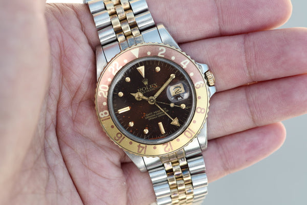 1979 Rolex “Rootbeer” two-tone 16753 GMT - original condition