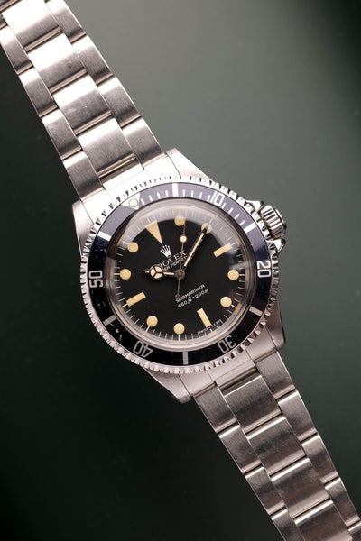 1979 Rolex 5513 Maxi 3 Lollipop Submariner - Unpolished Japan find