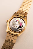 1974 Rolex 1601 /8 Pinkish Gold Datejust with Blue Roman Dial