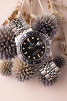 1977 Rolex 1675 GMT - Mulberry faded insert