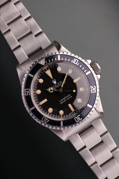 1979 Rolex 5513 MKIII Lollipop Maxi Dial Submariner