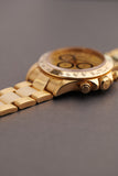 1987 Rolex 16528 Zenith Gold Daytona w/ Champagne Floating “Cosmograph” Dial - Unpolished