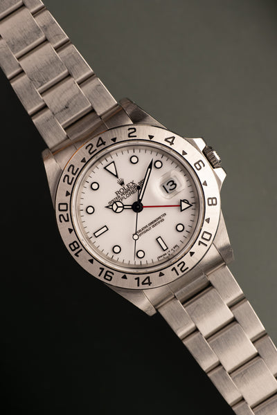 1996 Rolex 16570 Polar Explorer II - Unpolished