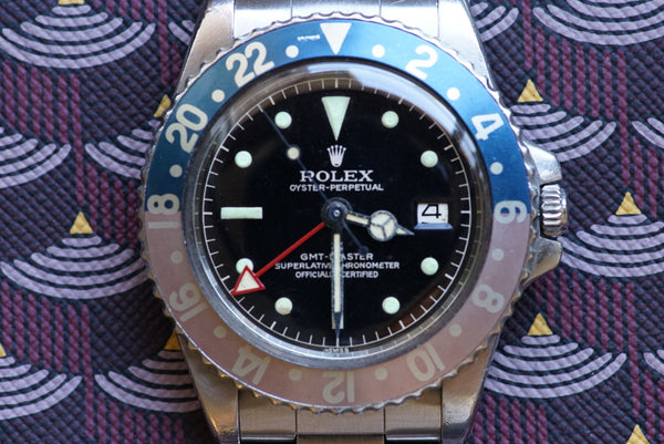 1963 Rolex GMT -1675 Gilt Chapter-Ring