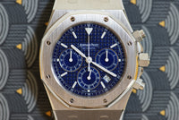 Audemars Piquet Chronograph 39mm Blue Dial