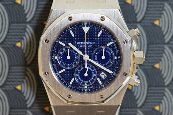 Audemars Piquet Chronograph 39mm Blue Dial