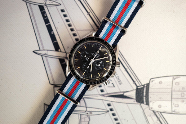 1998 Omega Speedmaster w/ Bracelet and Nato Strap