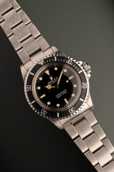1987 Rolex Pumpkin 5513 Submariner - Transitional Gloss Dial