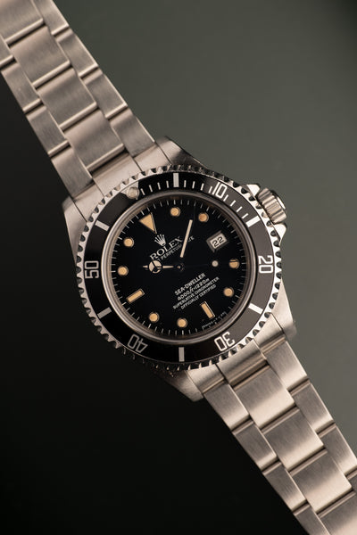 1991 Rolex 16600 Sea-Dweller - Pumpkinish Dial