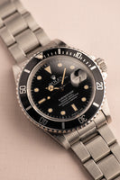 1988 Rolex 16800 Submariner w/ Box & Papers