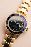 1987 Rolex 16808 Blue Nipple Dial Submariner