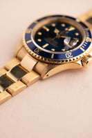 1987 Rolex 16808 Blue Nipple Dial Submariner