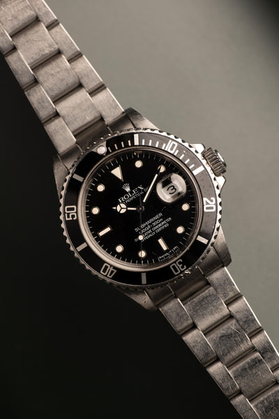 1994 Rolex 16800 Submariner w/ Papers and tags - Unpolished