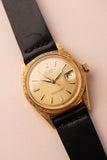 1963 Rolex 1602 Florentine Finish Gold Datejust Unpolished