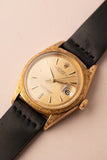 1963 Rolex 1602 Florentine Finish Gold Datejust Unpolished