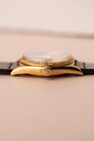 1963 Rolex 1602 Florentine Finish Gold Datejust Unpolished