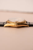 1963 Rolex 1602 Florentine Finish Gold Datejust Unpolished