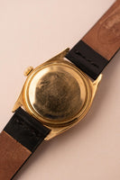 1963 Rolex 1602 Florentine Finish Gold Datejust Unpolished