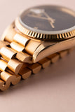 1984 Rolex 16018 Onyx Datejust - Gold Unpolished