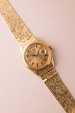 1960 Rolex 1806 Gold Day-Date - Brick Moire Finish