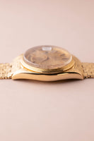 1960 Rolex 1806 Gold Day-Date - Brick Moire Finish
