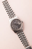 1972 Rolex 1603 Datejust Grey Sunburst Dial