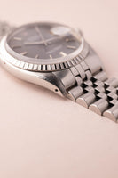 1972 Rolex 1603 Datejust Grey Sunburst Dial