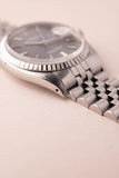 1972 Rolex 1603 Datejust Grey Sunburst Dial