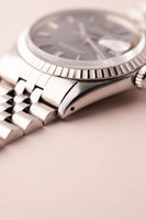 1972 Rolex 1603 Datejust Grey Sunburst Dial