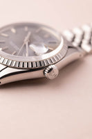 1972 Rolex 1603 Datejust Grey Sunburst Dial